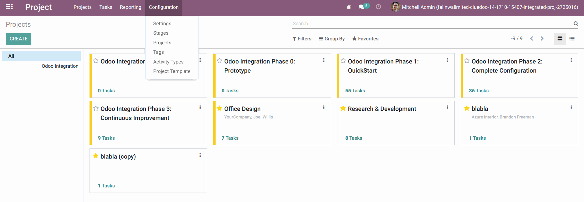 Odoo • Text and Image