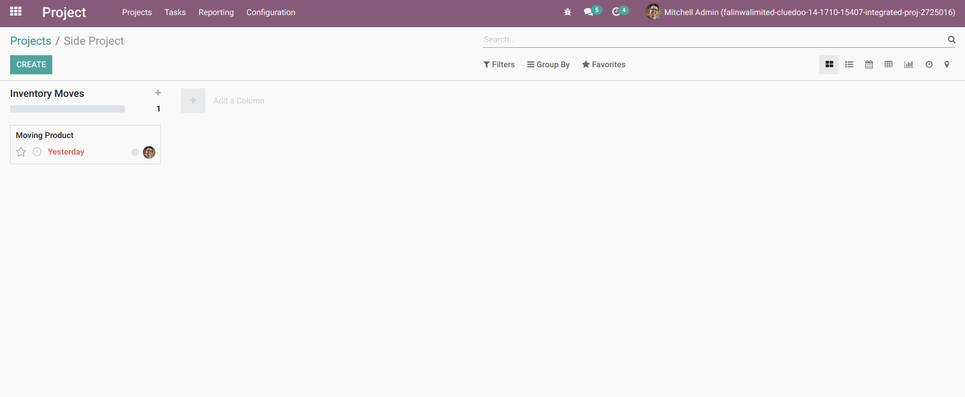 Odoo • Text and Image